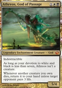 146/165 God of Passage Athreos Magic: the Gathering - Journey into Nyx by Magic: the Gathering